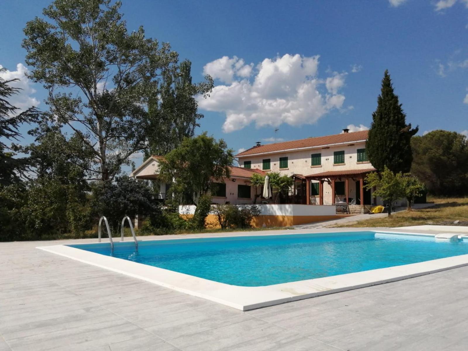 Villa La Casa Del Ingles - Robledillo De La Jara Exterior foto
